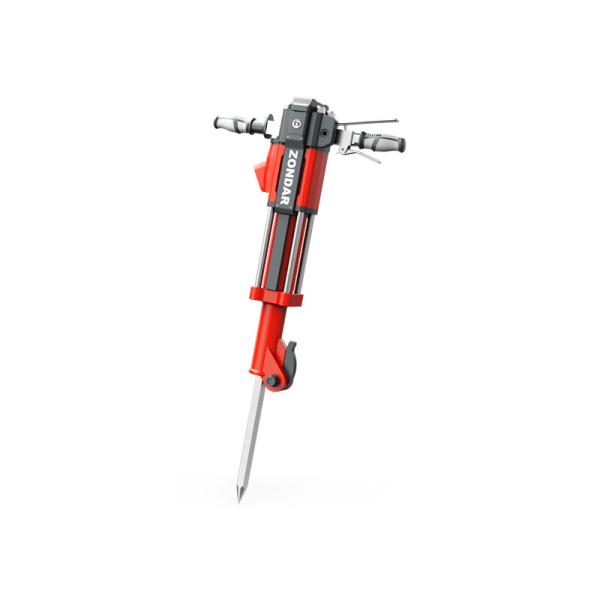 Buy Pointed Pickaxes Handheld Hydraulic Breaker Shock Absorbing Handle at wholesale prices