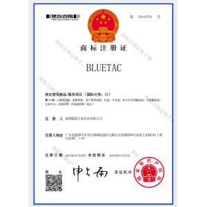 Shenzhen Bluetac Industrial Technology Co., Ltd. Certifications