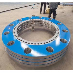 Petroleum ASTM A105 Carbon Steel Flange Rings With Non Standard Bolt Holes