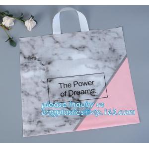 biodegradable plastic shopping bags with own logo,Low Density Glossy Plastic