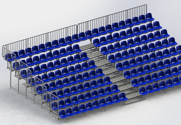 Multi Layer Portable Outdoor Bleachers