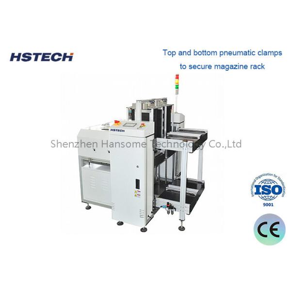 Pneumatic Pusher Pressure Regulation for Magazine Alignment PCB Unloader