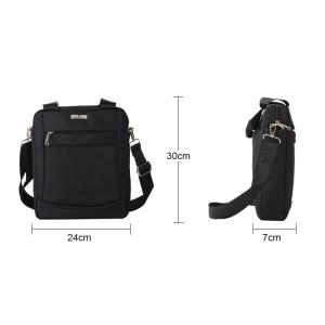 Polyester Lightweight Nylon Messenger Bag With Handle Waterproof