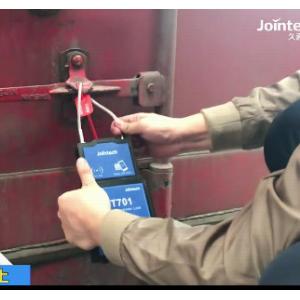 robust durable GPS Tracking Padlock GPS Electronic Lock For Truck Container