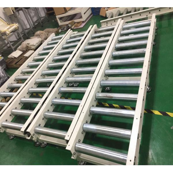 Motorized Roller Conveyor , Automated Conveyor Systems For Cosmetic Logistic