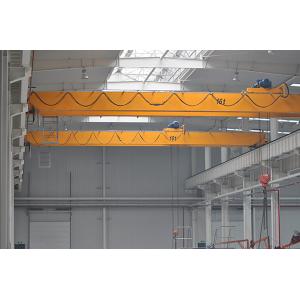 Electric Double Girder Overhead Crane 10-50 Ton High Working Effiency For