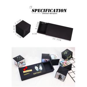 Magic Recycled Cardboard Packaging Chocolate Paper Box Rectangular Square CMYK