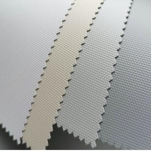China Customized Fiberglass Blackout Fabric Sunscreen Fabric For Roller Blinds on sale