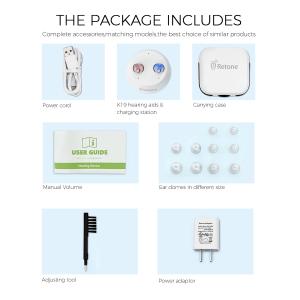 OTC Rechargeable Hearing Aids For Severe Hearing Loss Retone