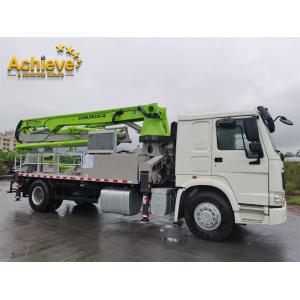 22H-3Z Reconditioned Zoomlion Concrete Pump Truck 8 / 12MPa Pressure