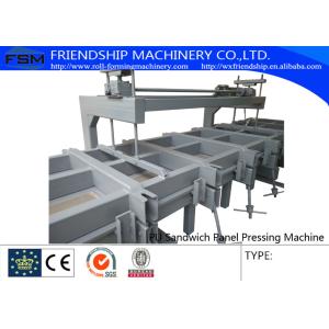 Discontinous Pu Sandwich Panel Machine Coil Width 1000-1250mm