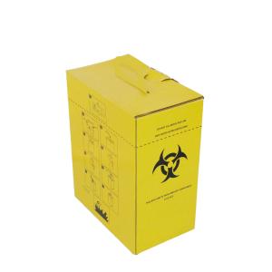ECO-Friendly Customized cardboard sharps container hospital medical safety boxes