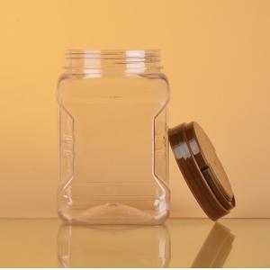 380ml Plastic Screw Cap Jars 20cmx20cm Plastic Cookie Containers