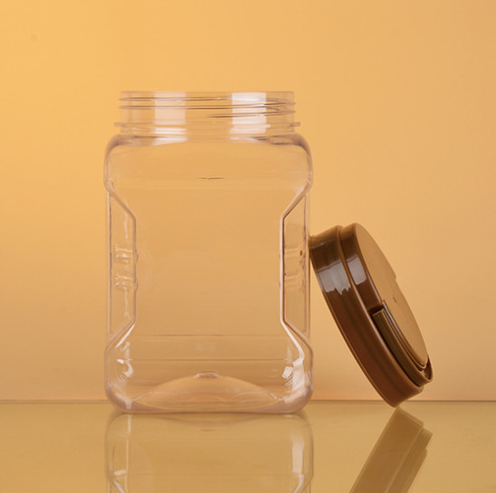 Buy 275mm Height Food Grade 2 Gallon Cookie Jar With Black Lid at wholesale prices