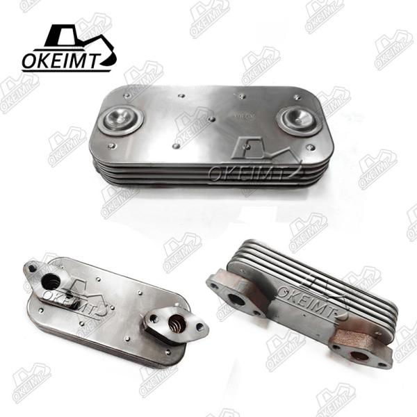Buy OKEIMT Engine Oil Cooler Compatible with Cat C4.4 5P at wholesale prices