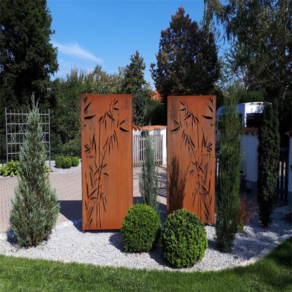 Corten Steel Decorative Panels Custom Screens