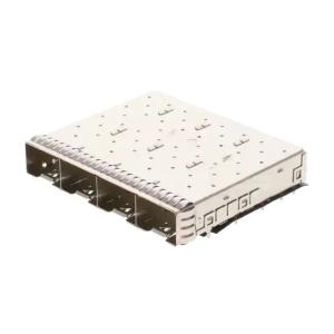 Quality 2198722-1 TE zSFP+ Cage Ganged (1 x 4 Port) Connector Through Hole for sale