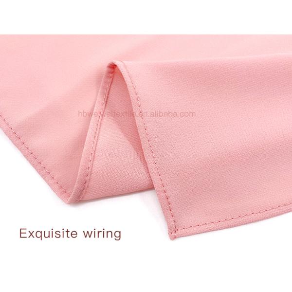 Wholesale Cheap Solid Plain Islamic Long Soft Headband Headscarf Summer Printed Muslim Diamond Chiffon Hijab Scarves