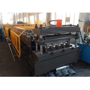 Corrugated Floor Deck Roll Forming Machine , 0.8 - 1.5mm Thick Metal Roll Former