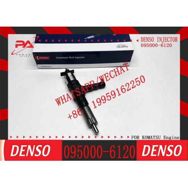 Fuel Injector 095000-6120 9709500-612 6261-11-3200 6261-11-3100 for Komatsu Excavator WA500-6 4507 PC600 PC650-8 PC800-8