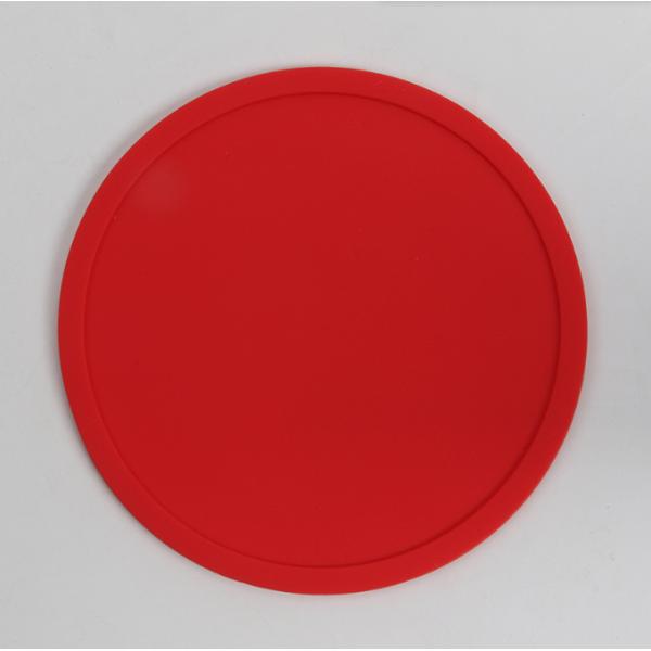 Customized Round Silicone Coaster Mats Pads for Table Decoration Accessories