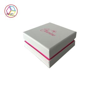 Decorative Jewelry Box With Scratch-Free Lamination Customized Logo