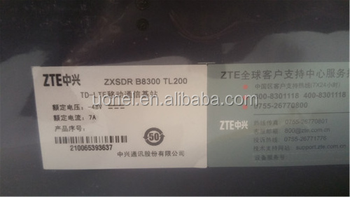 ZTE B8300 TL200 TD-LTE 48V 7A Wireless Networking Equipment BTS ZXSDR B8300