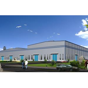 Commercial Steel Structure Warehouse Buildings OEM / ODM Available