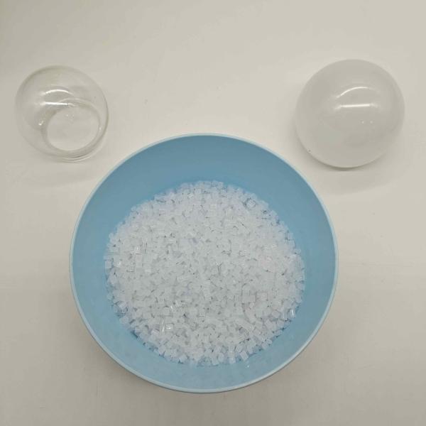 Buy High Gloss Scratch Resistant Polycarbonate Resin Halogen Free V0 PC Plastic at wholesale prices