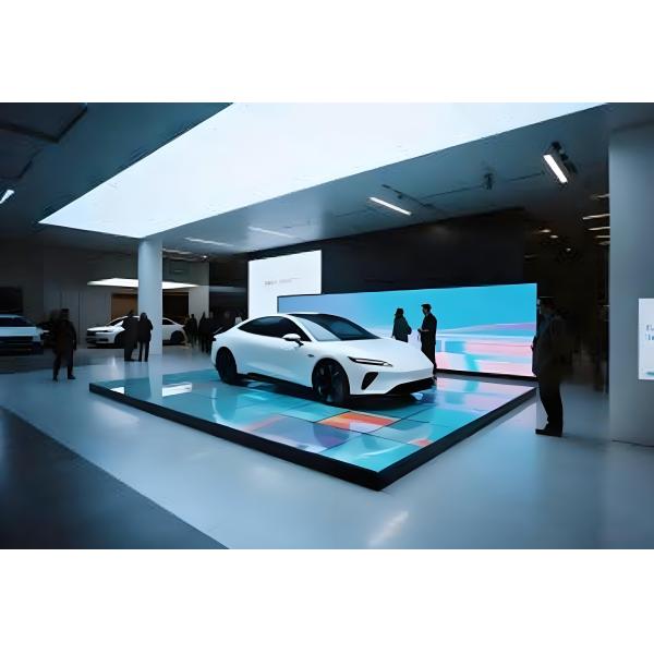 Buy P1.25mm P1.52625mm GOB panel anti slip and wear-resistant floor display screen with a load-bearing capacity of 1.5 tons at wholesale prices