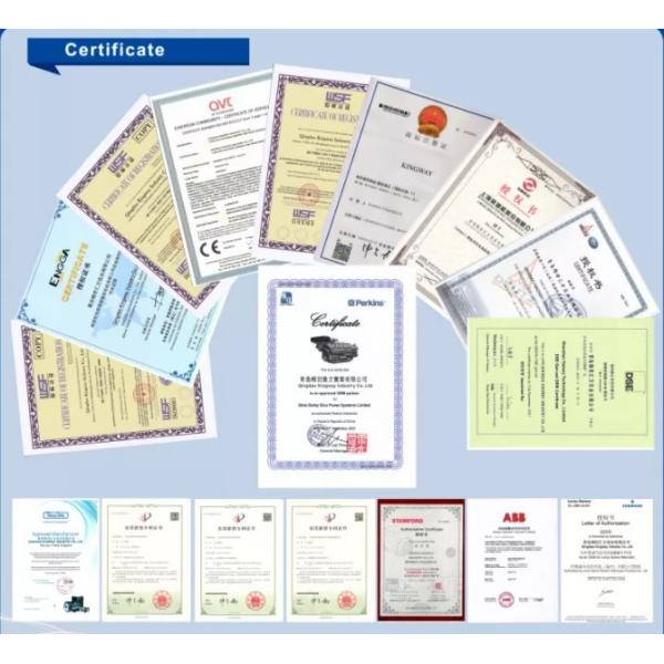 ATEX Zone 2 Diesel Engine Silent Explosion Proof Generator 50KW For Oil And Mining