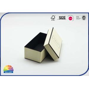 Customized 4C Printing Back Paper Gift Box Clay Coated