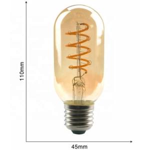 2700K Dimmable LED Edison Bulbs 4W 6W T45 Filament Bulb