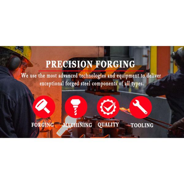Die Forging Process Custom Alloy Steel Forged Parts From High Precision Forgings