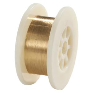 Gold Plated Tungsten Wire 0.001mm Coating 99.999% Purity
