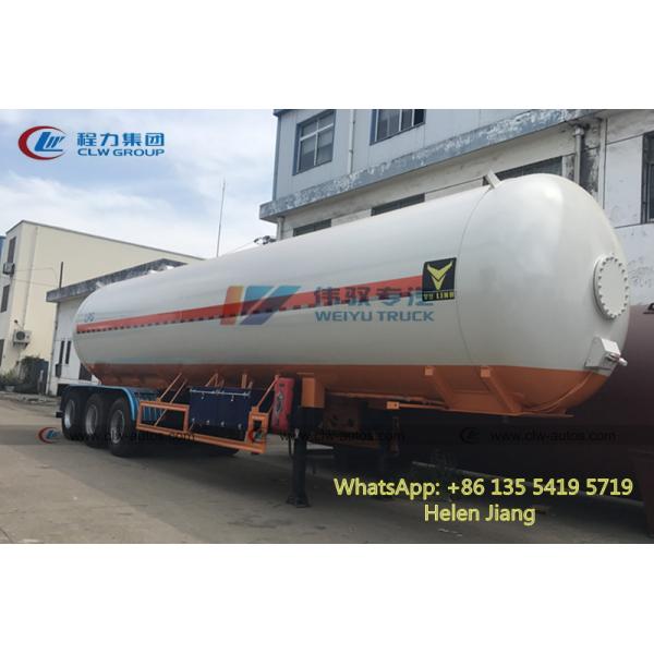 50000L 25T Q345R Q370R Q420R LPG Gas Tank Semi Trailer