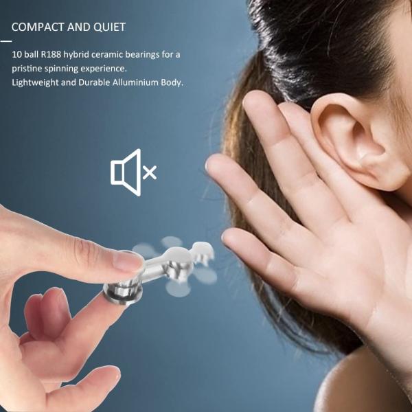 Metal Hand Toy Sensory Fidget Spinners for Adults and Kids Cool Gadgets Birthday Gifts