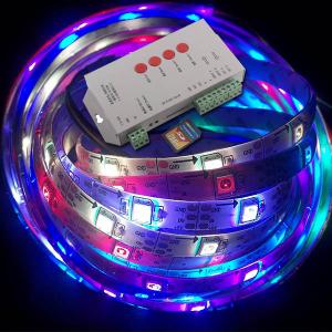 5V WS2812b Black PCB Strips Light RGB