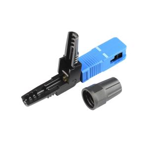 CATV Field Installable Connector , SC UPC FTTH Fast Connector 125um