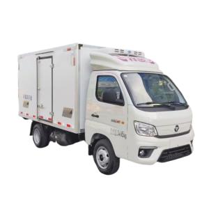 Quality Factory Foton XiangLing M1 2Ton 3Ton Freezer Food Meat Transport Container Refrigerated Truck Refrigerator Truck for sale