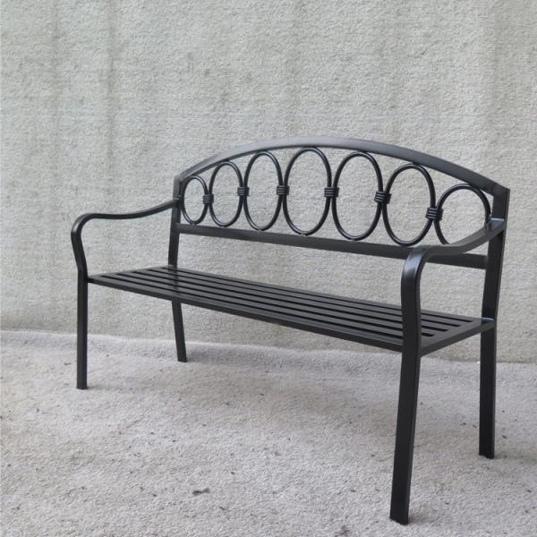 8 People ISO14001 Certified Metal Picnic Table Bench Set