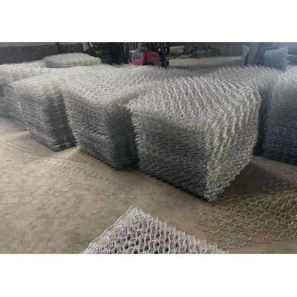 Buy Tensile Strength Gabion Mattresses with Green PVC Coating at wholesale prices