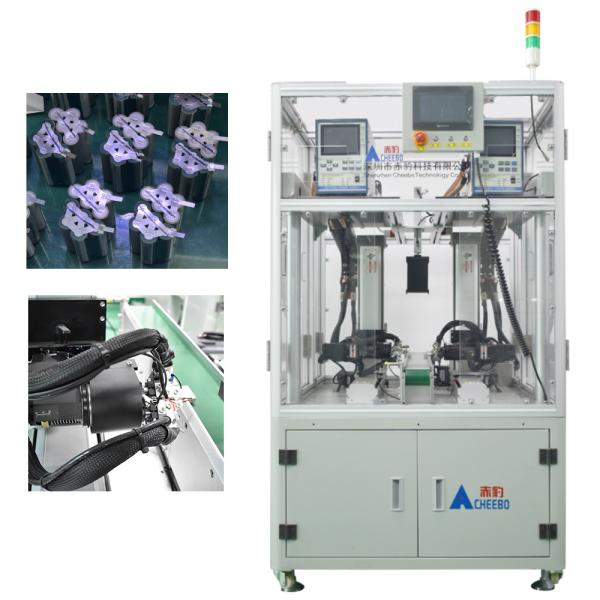 Buy Double-Sided Fully Automatic Lithium Battery Spot Welding Machine with High Precision Machine Dimensions 1400*1000*1680MM at wholesale prices