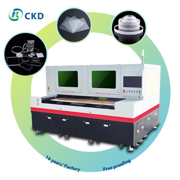 Buy Ultra-Power Stability Laser Glass Cutting Machine With XY Linear Motor Grating Ruler Drive at wholesale prices