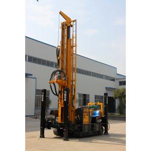 Commercial Water Well Hydraulic Crawler Drilling Rig With Adjustable Velocity