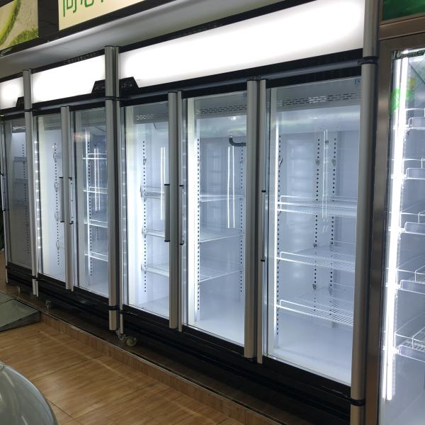 Single / Double / Three Door Freezer With Lighting Box SKD Ultralow Temperature