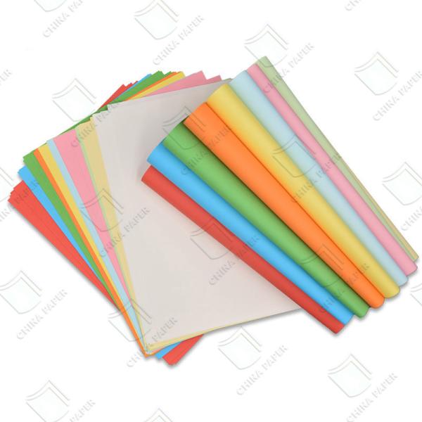 Factory Supply Color Paper Board DIY Coloured Handcraft paper 70-400GSM Color