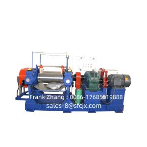 With Mixing blade design 2 Roll Rubber Mixing Machine Customization