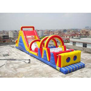 Quality Large Scale Extreme Inflatable Obstacle Challenges Playground for sale