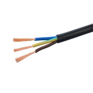 Insulation PVC Insulated Pure Copper Conductor VGV Power Cable RVV 3x2.5mm2 3x1
